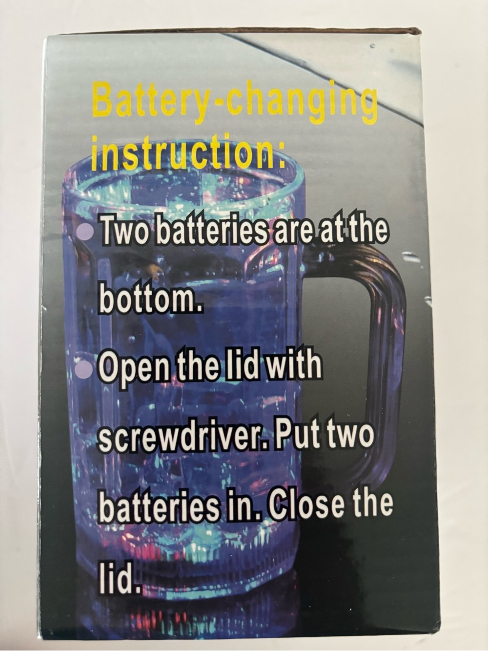 Blue Color-Changing LED Mug - Inductive Rainbow - Picture 2 of 7